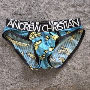 andrew christian mesh brief (m)